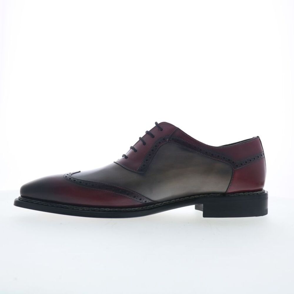 Mezlan Mens Mez WingTip Red Shoes (NWT) - Picture 3 of 4